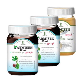  انجير و ارده ممتاز کارمیسن - 800 گرم مجموعه 3 عددی63493a490ba2356570